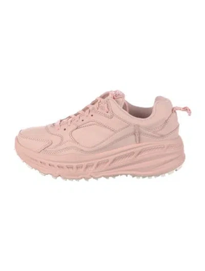 Pre-owned Ugg Suede Sneakers In Pink