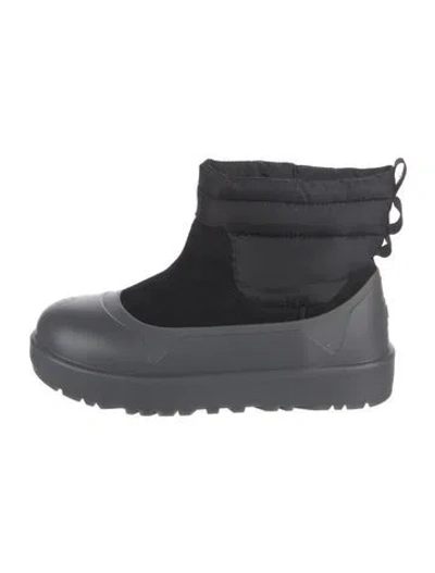 Pre-owned Ugg Suede Snow Boots In Blue