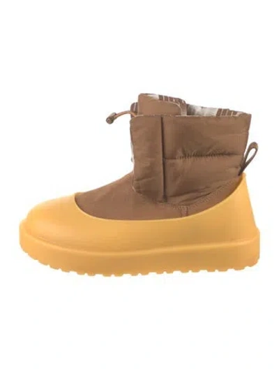 Pre-owned Ugg Suede Snow Boots In Brown