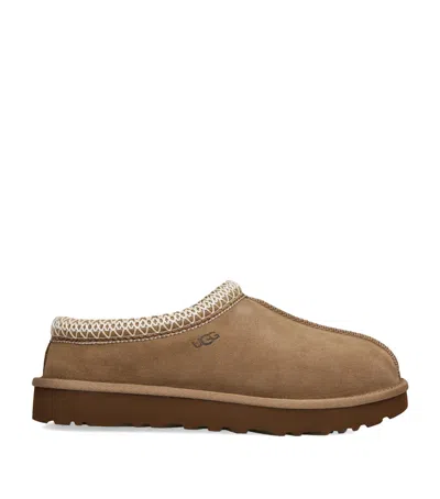 Ugg Suede Tasman Ii Slippers In Brown