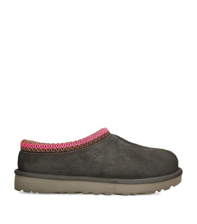 Ugg Suede Tasman Ii Slippers In Grey