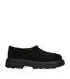 Ugg Lace-up Chunky Sole Round Toe Suede Finish In Multi
