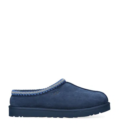 Ugg Tasman Slipper Clog In Deep Ocean, Men's At Urban Outfitters In Blue