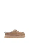 Ugg Sand Slipper With Logo Embroidery