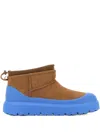 Ugg Biscuit Suede Ultra Mini Weather Hybrid Ankle Boots In Multi