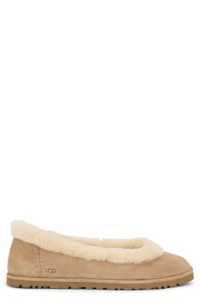 UGG UGG SUEDE ZORA BALLERINAS