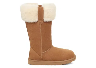 Pre-owned Ugg Suhenny Tall Boot (women's) Sneakers In Chestnut