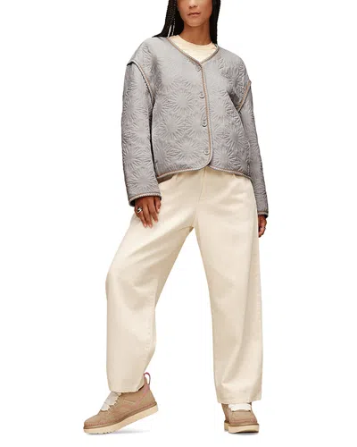 Ugg Sun Quilted Jacket In Gray