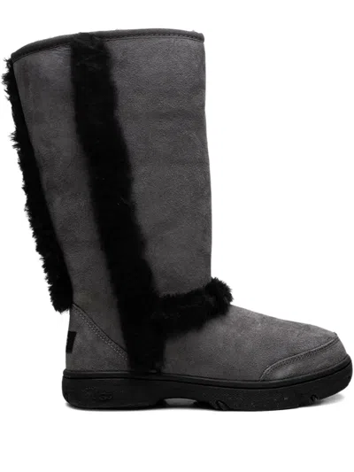 Ugg Sunburst Tall "grey Black" Boots