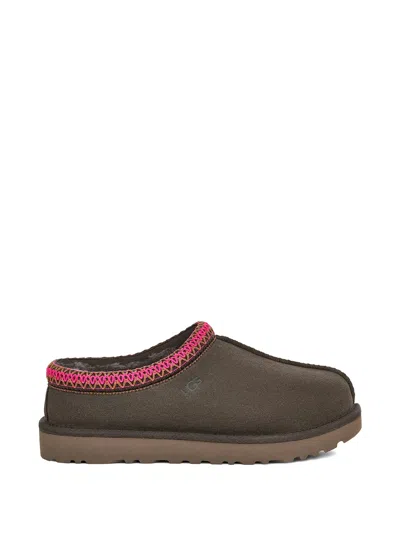Ugg Sustainable Braid Sandals With Sheepskin Lining And Insole In Black