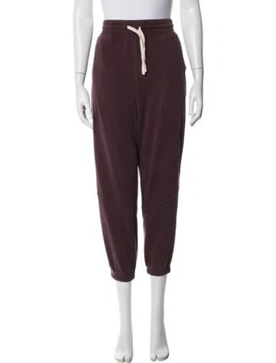 Pre-owned Ugg Sweatpants In Burgundy
