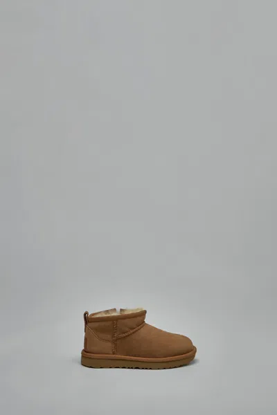 Ugg T Classic Ultra Mini In Brown