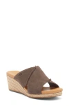 Ugg ® Taia Wedge Heel Sandal In Molasses