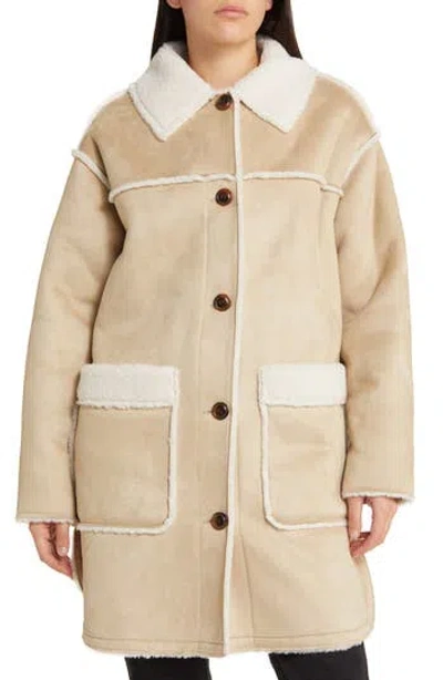 Ugg ® Takara Fleece Coat In Gold