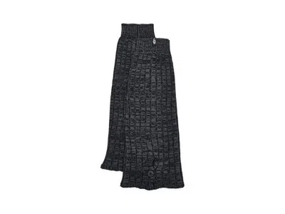 Ugg Talullah Legwarmer Women's Sock Black Heather, Cotton/polyester In Multi