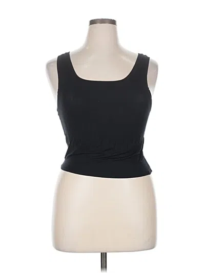 Pre-owned Ugg Tank Top Black Strapless Neckline Tops