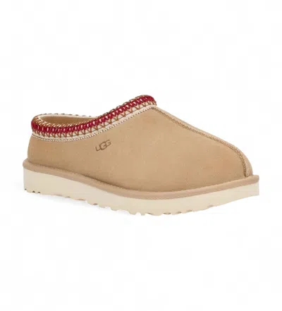 Ugg Tasman 5955 Slippers Women's Us 5 Sand Suede Sheepskin Lined Slip On Gbnc450
