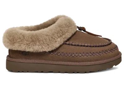 Pre-owned Ugg Tasman Alpine Slipper (women's) Sneakers In Hickory