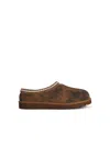 Ugg Suede Slip-on Sabot With Braid Detail In Brown