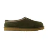 Ugg Tasman Baxter Slippers Burnt Olive In Green