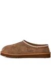 Ugg Suede Slip-on Sabot With Braid Detail In Brown