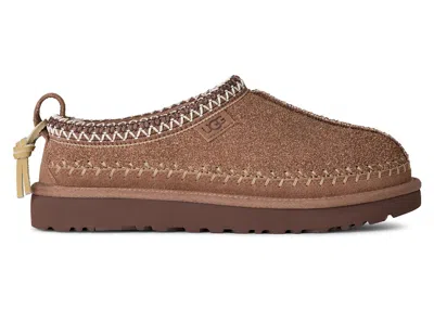 Pre-owned Ugg Tasman Biarritz Slipper (women's) Sneakers In Rocky Oak In Brown