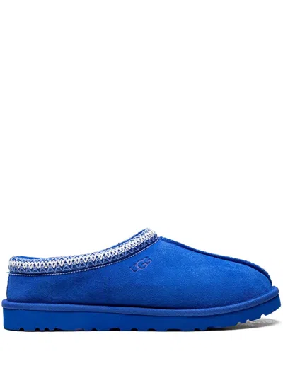 Ugg Tasman Suede Slippers In Black