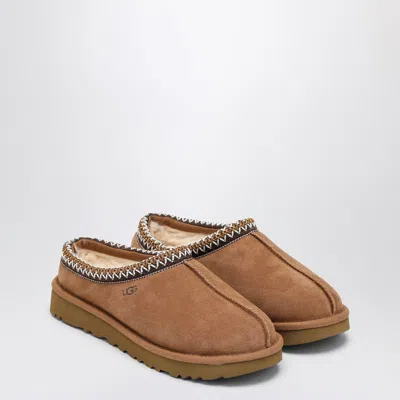 Ugg Tasman Chestnut Eather Slip-ons
