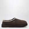 Ugg Tasman Cocoa-coloured Eather Slip-ons In Brown