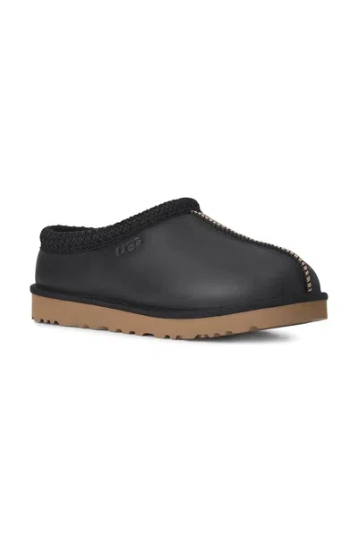 Ugg Tasman Contrast Mini Slip-on Shoes In Black