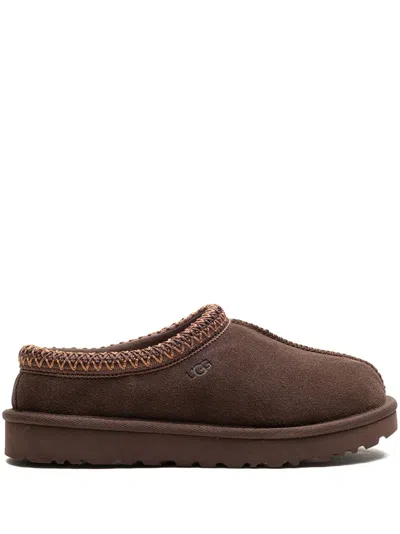 Ugg Tasman Contrast-stitch Slippers In Brown