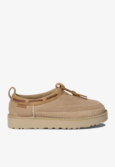 Ugg Tasman Crafted Regenerate Slippers In Brown