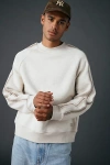 Ugg Tasman Crew Neck Sweatshirt In Caribou Heather, Men's At Urban Outfitters In White