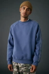 Ugg Tasman Crew Neck Sweatshirt In Dark Wave, Men's At Urban Outfitters In Blue
