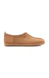 Ugg Tasman Deconstructed Sheepskin Flats In Brown