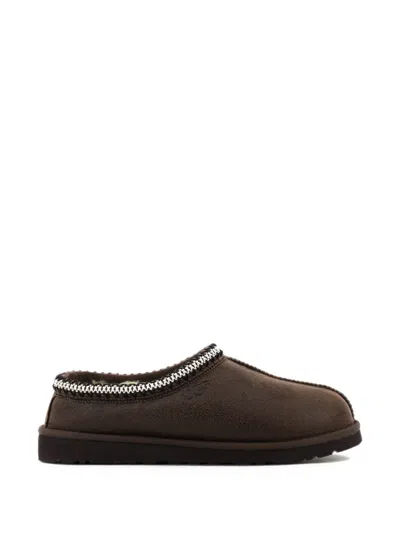 Ugg Tasman Slipper Aus Lammwildleder Im Distressed-look In Brown