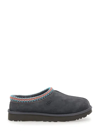 Ugg Tasman Contrast-stitch Slippers In Grey