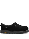 Ugg Tasman Gtx Suede Slippers In Black
