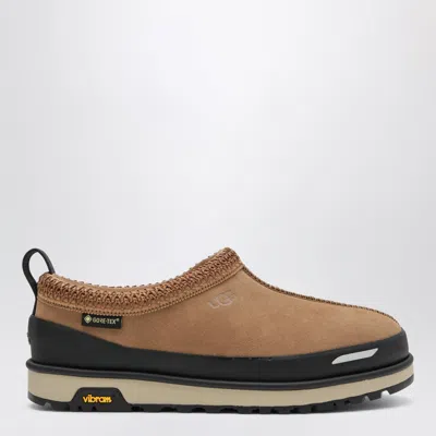 Ugg Tasman Guard Gtx Waterproof Suede Slip-on With Gore-tex In Brown