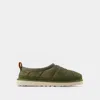 Ugg Tasman Lta Padded Recycled-polyester Mules In Khaki