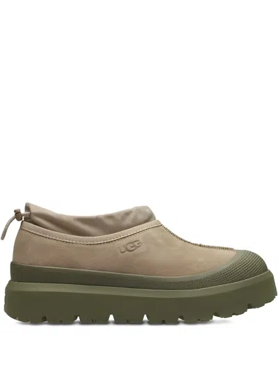 Ugg Tasman Hybrid "dune/burnt Olive" Slippers In Neutral