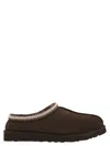 Ugg Suede Leather Slip-on Slipper With Plush Interior In Brown