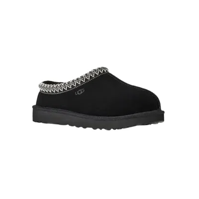 UGG TASMAN II 1174470-BLK SLIPPERS WOMEN'S BLACK SUEDE SHEEPSKIN SLIP ON GUG37