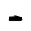 Ugg Black Tasman Ii Contrast-stitch Suede Slippers 2-7 Years Eur 26 / 8.5 Uk In Black