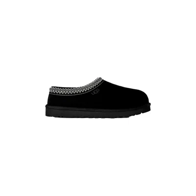 Ugg Tasman Ii 1174671-blk Slipper Men Black Suede Sheepskin Lined Slip-on Gug228