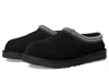Ugg Tasman Ii 1174671-blk Slipper Men Black Suede Sheepskin Lined Slip-on Gug228 In Multi