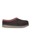 Ugg Low-profile Clog With Braid And Shearling Lining In Black