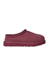 Ugg Tasman Ii Logo Debossed Slippers In Burgundy