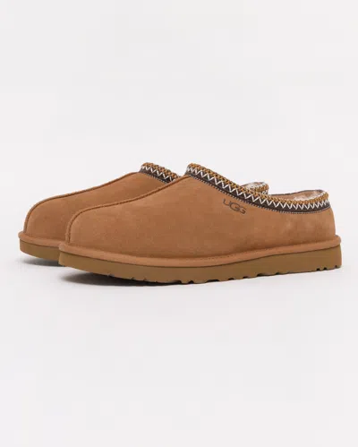 Ugg Tasman Ii Slip On Suede Slippers In Brown