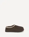 Ugg Suede Leather Slip-on Slipper With Plush Interior In Brown